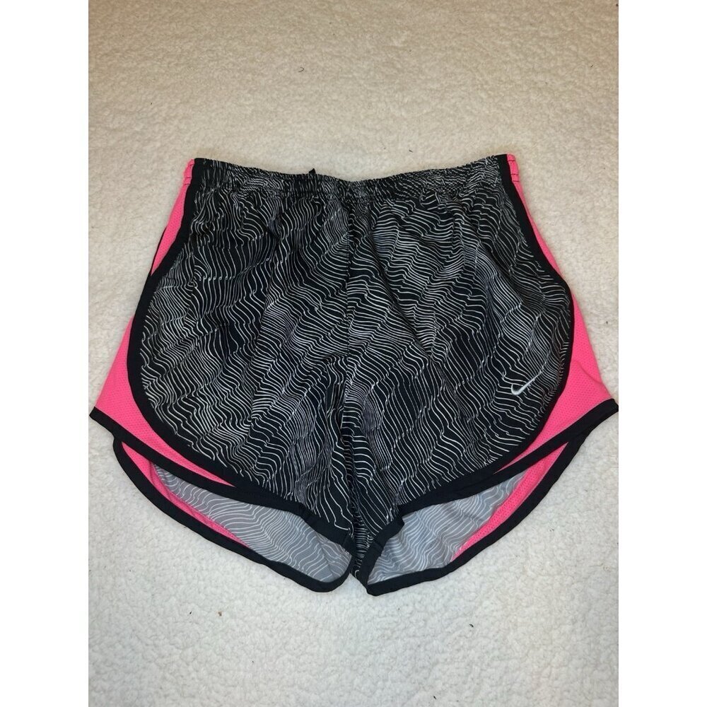 Nike Dri-FIT Women’s Running Shorts Small S Black Pink Active Athletic